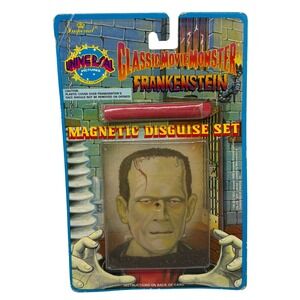 1987 Vintage Imperial Frankenstein Magnetic Disguise Set Toy